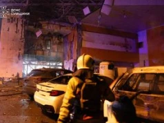 Byli na zakupach, kiedy doszło do ataku w Sumach. Dwie ofiary śmiertelne