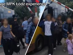 Łódź. Autobus miejski zatrzymał się na przejedzie kolejowym, kolejna niebezpieczna sytuacja