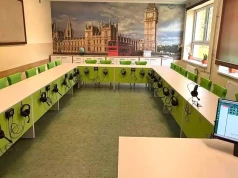 Nowoczesna pracownia językowa w Przydonicy. Specjalne stanowiska także dla uczniów z niepełnosprawnościami