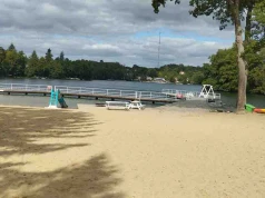 Łagów ma plażę. To świetna informacja