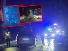 Wjechali prosto w radiowóz. Wszyscy byli poszukiwani