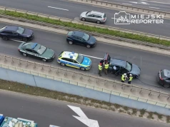 Obywatelskie ujęcie pijanego kierowcy na Woli. Mężczyzna ma około 4 promili i twierdzi, że jest wojskowym