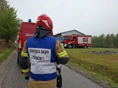 Promieniowanie na prywatnej posesji w Żurowej. Interweniowali strażacy