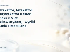 Wanzakaftor, tezakaftor i deutywakaftor u dzieci w wieku 2-5 lat z mukowiscydozą – wyniki badania TIMBERLINE