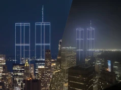 Niesamowite widowisko nad Nowym Jorkiem. Drony ułożyły się w kształt World Trade Center