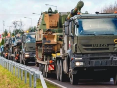 Kolumny wojskowe na polskich drogach