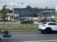Zielona Góra. Pożar na dachu restauracji McDonald