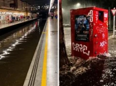 Walencja pod wodą. Tak wygląda metro po przejściu nawałnicy