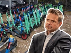 Trzaskowski mówi "dość". W kilka dni z ulic Warszawy zniknęło ponad 140 hulajnóg