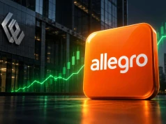 GPW cała na zielono. Akcje Allegro wystrzeliły o niemal 7%