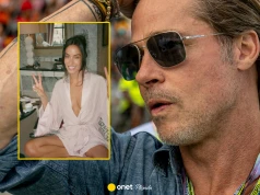 Brad Pitt i młodsza o trzy dekady Ines bawili się na ślubie Taylor Swift. Nagle zgubił ją w tłumie