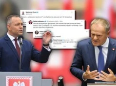 Wpis o oddaniu terytorium wywołał burzę. KPRP broni Nawrockiego