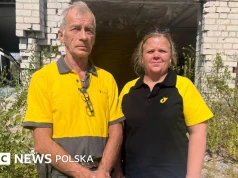 Ukraińska poczta rozwozi pod ostrzałem leki i emerytury