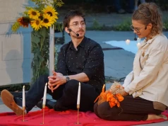 Widowisko poetyckie w siedleckim Parku Aleksandria