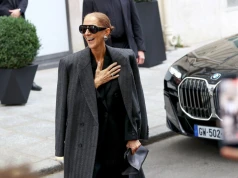 Céline Dion zdjęła buty i weszła na samochód. Tłum dosłownie oszalał