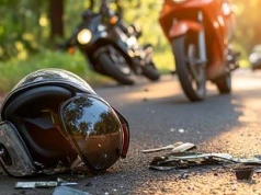 Niespokojna niedziela na drogach pod Tarnowem. Są poszkodowani w wypadkach z udziałem motocykli