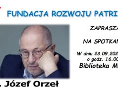 Spotkanie z doradcą prezydenta Karola Nawrockiego w Jaworznie. Dr Józef Orzeł gościem spotkania w Bibliotece Miejskiej