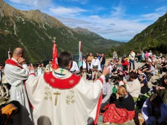 Msza Święta nad Czarnym Stawem pod Rysami