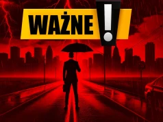 Ściana deszczu ruszyła przez Polskę. IMGW pokazał trasę frontu, wiatr osiąga 80 km/h