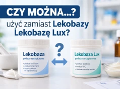 Czy można użyć zamiast Lekobazy Lekobazę Lux?