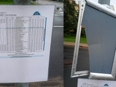 Rozkłady jazdy darmowej komunikacji nieczytelne i zniszczone