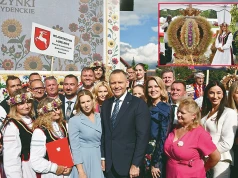 Gorzkowskie akcenty na dożynkach prezydenckich