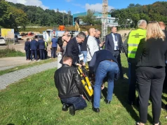Ewakuacja domu opieki społecznej. Samorządowcy w akcji