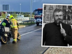 Śmiertelny wypadek w Olszowej. Motorem jechał egzorcysta