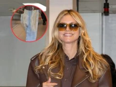 Heidi Klum w brudnych spodniach. Ten kontrowersyjny trend pokochały gwiazdy