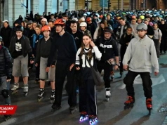 To już ostatni Nightskating Warszawa w tym sezonie. Rolkarze przejadą przez stolicę