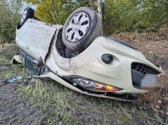 Dachowanie w Smogorzowie. 57-latek uciekł, ale trafił na policjanta po służbie