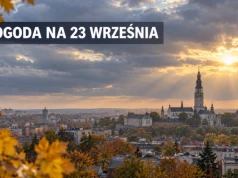 Jesień rozgości się w Częstochowie. Chłodny poranek, później słońce!