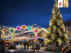 Tak będzie wyglądać nowa iluminacja świąteczna w centrum Warszawy. 21-metrowa choinka i świetlne legendy
