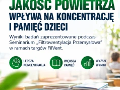 Czyste powietrze a koncentracja i pamięć dzieci. Wyniki badań zaprezentowane podczas FilVent