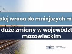 Mazowieckie na kolejowym przyspieszeniu. Nowe połączenia i likwidacja białych plam