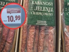 Trafiłam w Lidlu na kabanosy z jelenia za 11 złotych. Spojrzałam na skład i już wiem, czy warto