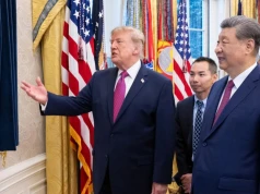 Spotkanie Xi Jinpinga z prezydentem USA Donaldem Trumpem