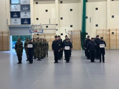 Młodzież w mundurach rywalizowała w Policach. Znamy zwycięzców wojewódzkich eliminacji