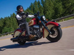 MontowniaCafé jeszcze przed otwarciem z pierwszą motocyklową premierą limitowanego Indiana Chiefa Vintage Sturgis