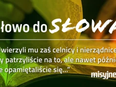 słowo do Słowa, 27 września 2026