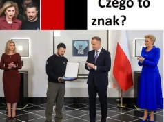 Czerń i wiśnia. Przypadkowy znak?