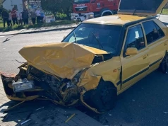 Zderzenie dwóch skód. Wśród poszkodowanych aż cztery osoby