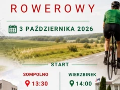 Rajd rowerowy Sompolno–Wierzbinek. Gdzie i o której wystartować?