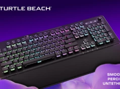 Gracze w szoku! Nowa klawiatura Turtle Beach działa niemal bez końca i reaguje na gesty!