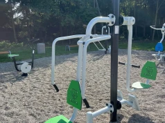 Siłownia plenerowa i street workout przy ul. Myśliwskiej w Rzeszowie