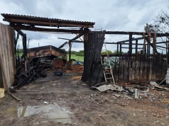 Pożar zabrał im zboże i opał. Rolnicy stracili dorobek tuż przed zimą