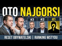 Ranking wstydu. TOP 10 najgorszych. Manipulują, konfabulują, ocierają się o patostreaming