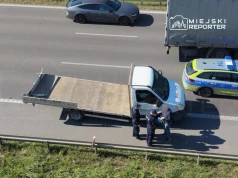 Seria zdarzeń na trasie S8. Najpierw cysterna z Iveco, później zderzenie pięciu aut