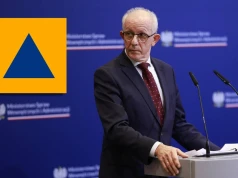 Tak mają być oznakowane punkty schronienia. Wiceszef MSWiA zapowiada