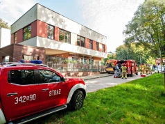 Pożar w placówce przy Mazurskiej. Ewakuacja wychowanków i pracowników (aktualizacja)